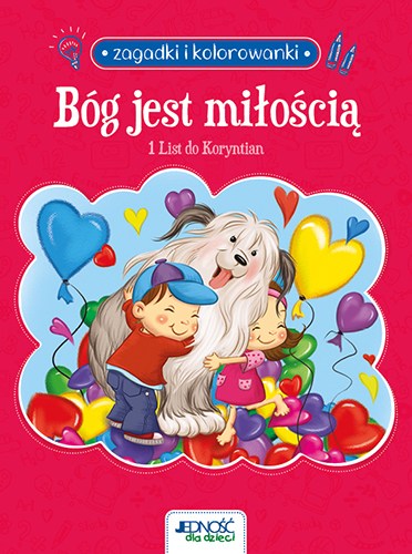 Zagadki i kolorowanki_Bóg jest miloscia max